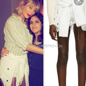 Alexander Wang Tie Front Shorts Skort